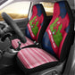 Liberia Lone Stars Rise Football Car Seat Cover Map Graphic and National Flag - African Pride