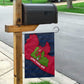 Liberia Lone Stars Rise Football Garden Flag Map Graphic and National Flag - African Pride