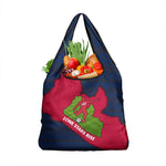 Liberia Lone Stars Rise Football Grocery Bag Map Graphic and National Flag - African Pride