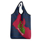 Liberia Lone Stars Rise Football Grocery Bag Map Graphic and National Flag - African Pride