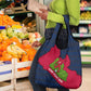 Liberia Lone Stars Rise Football Grocery Bag Map Graphic and National Flag - African Pride