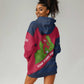 Liberia Lone Stars Rise Football Hoodie Dress Map Graphic and National Flag - African Pride