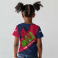 Liberia Lone Stars Rise Football Kid T shirt Map Graphic and National Flag - African Pride
