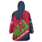 Liberia Lone Stars Rise Football Kid Wearable Blanket Hoodie Map Graphic and National Flag - African Pride