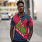 Liberia Lone Stars Rise Football Polo Shirt Map Graphic and National Flag - African Pride