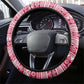 Liberia Lone Stars Rise Football Steering Wheel Cover Map Graphic and National Flag - African Pride