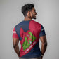 Liberia Lone Stars Rise Football T shirt Map Graphic and National Flag - African Pride