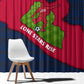 Liberia Lone Stars Rise Football Window Curtain Map Graphic and National Flag - African Pride