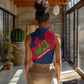 Liberia Lone Stars Rise Football Women Sleeveless Polo Shirt Map Graphic and National Flag - African Pride