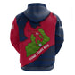 Liberia Lone Stars Rise Football Zip Hoodie Map Graphic and National Flag - African Pride