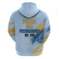 Prince Hall Freemasonry Hoodie Vintage Brush Stroke Masonic Blue Gold Graphic