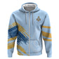 Prince Hall Freemasonry Hoodie Vintage Brush Stroke Masonic Blue Gold Graphic