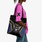 Personalized Prince Hall Freemasonry Tote Bag Royal Blue Gold Masonic Geometric Legacy Graphic