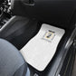 Personalized Prince Hall Freemasonry Car Mats Masonic Square And Compass Vintage Gold Pillar Illustration
