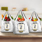 Personalized Prince Hall Freemasonry Grocery Bag Masonic Square And Compass Vintage Gold Pillar Illustration