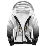 Personalized Prince Hall Freemasonry Sherpa Hoodie Masonic Square And Compass Vintage Gold Pillar Illustration