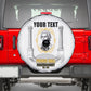 Personalized Prince Hall Freemasonry Spare Tire Cover Masonic Square And Compass Vintage Gold Pillar Illustration