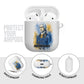Prince Hall Freemasonry AirPods Case Square And Compass Letter G Watercolor Portrait Art