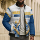 Prince Hall Freemasonry Bomber Puffer Jacket Square And Compass Letter G Watercolor Portrait Art