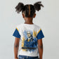 Prince Hall Freemasonry Kid T shirt Square And Compass Letter G Watercolor Portrait Art