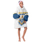 Prince Hall Freemasonry Kid Wearable Blanket Hoodie Square And Compass Letter G Watercolor Portrait Art