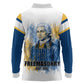 Prince Hall Freemasonry Long Sleeve Polo Shirt Square And Compass Letter G Watercolor Portrait Art