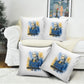Prince Hall Freemasonry Pillow Cover Square And Compass Letter G Watercolor Portrait Art