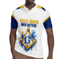 Prince Hall Freemasonry Rugby Jersey Square And Compass Letter G Watercolor Portrait Art