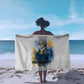 Prince Hall Freemasonry Sarong Square And Compass Letter G Watercolor Portrait Art
