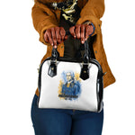 Prince Hall Freemasonry Shoulder Handbag Square And Compass Letter G Watercolor Portrait Art
