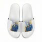 Prince Hall Freemasonry Slide Sandals Square And Compass Letter G Watercolor Portrait Art
