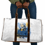 Prince Hall Freemasonry Travel Bag Square And Compass Letter G Watercolor Portrait Art