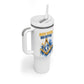 Prince Hall Freemasonry Tumbler With Handle Square And Compass Letter G Watercolor Portrait Art