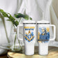 Prince Hall Freemasonry Tumbler With Handle Square And Compass Letter G Watercolor Portrait Art