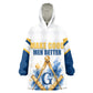 Prince Hall Freemasonry Wearable Blanket Hoodie Square And Compass Letter G Watercolor Portrait Art