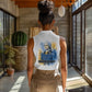 Prince Hall Freemasonry Women Sleeveless Polo Shirt Square And Compass Letter G Watercolor Portrait Art