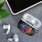 Prince Hall Freemasonry AirPods Case Colorful Graffiti Paint Splatter On Urban Stone Wall