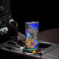 Prince Hall Freemasonry Skinny Tumbler Colorful Graffiti Paint Splatter On Urban Stone Wall