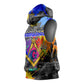 Prince Hall Freemasonry Sleeveless Hoodie Colorful Graffiti Paint Splatter On Urban Stone Wall