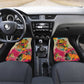 Martin Luther King Graffiti Afro Car Mats Colorful Spray Paint Quotes and Crown - African Pride