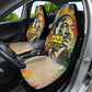 Martin Luther King Graffiti Afro Car Seat Cover Colorful Spray Paint Quotes and Crown - African Pride