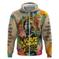 Martin Luther King Graffiti Afro Hoodie Colorful Spray Paint Quotes and Crown - African Pride
