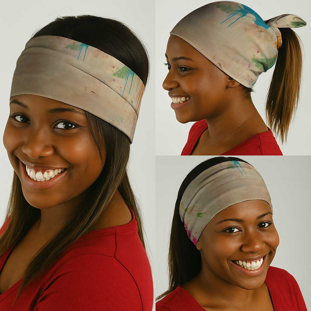 Martin Luther King Graffiti Afro Neck Gaiter Colorful Spray Paint Quotes and Crown - African Pride