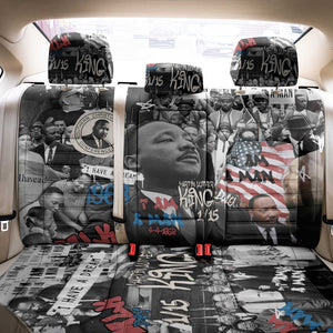 Martin Luther King Day Afro Back Car Seat Cover Civil Rights Leader - Classic American Street Graffiti - African Pride