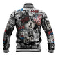 Martin Luther King Day Afro Baseball Jacket Civil Rights Leader - Classic American Street Graffiti - African Pride