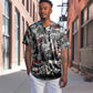 Martin Luther King Day Afro Baseball Jersey Civil Rights Leader - Classic American Street Graffiti - African Pride