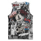 Martin Luther King Day Afro Basketball Jersey Civil Rights Leader - Classic American Street Graffiti - African Pride
