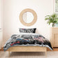 Martin Luther King Day Afro Bedding Set Civil Rights Leader - Classic American Street Graffiti - African Pride