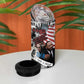 Martin Luther King Day Afro 4 in 1 Can Cooler Tumbler Civil Rights Leader - Classic American Street Graffiti - African Pride