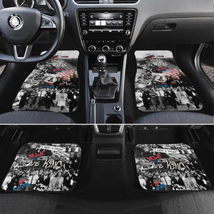 Martin Luther King Day Afro Car Mats Civil Rights Leader - Classic American Street Graffiti - African Pride